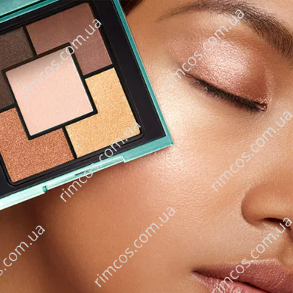 Палетка из 5 теней для век с матовым и металлическим покрытием Kiko Milano Energy Shake Ginseng Eyeshadow Palette ESG01SB фото
