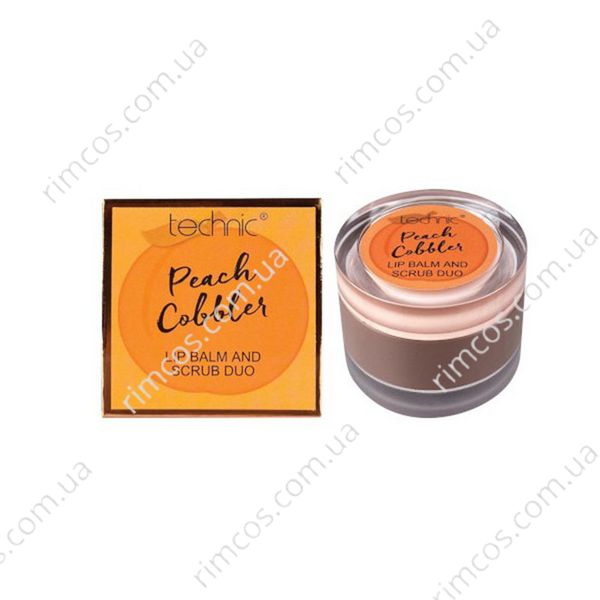 Уходовый набор для губ Бальзам+скраб Technic Cosmetics Lip balm and scrub duo  3109124 фото