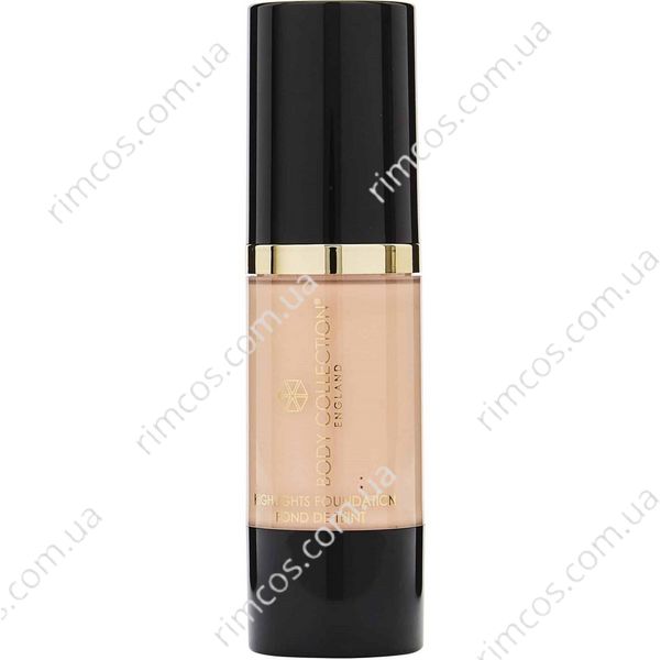 Легкий та сяючий тональний крем Body Collection Foundation 30 мл. Classic Highlights 3773684 фото