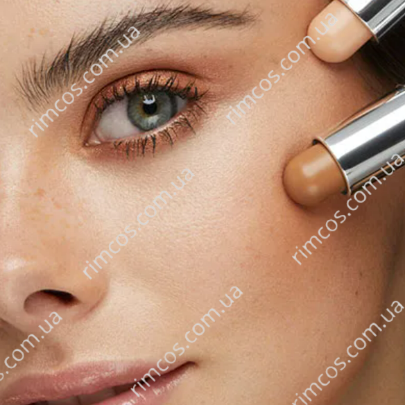 Двухцветный кремовый стик для контура лица Kiko Milano Crazy '90s 2-In-1 Face Contour Stick C9001CI фото