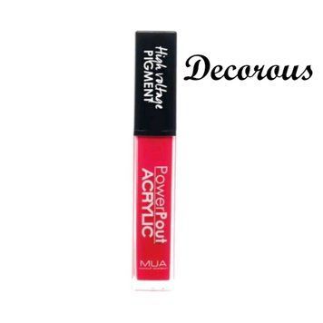 Жидкая помада для губ MUA Power Pout Acrylic 3074296 фото