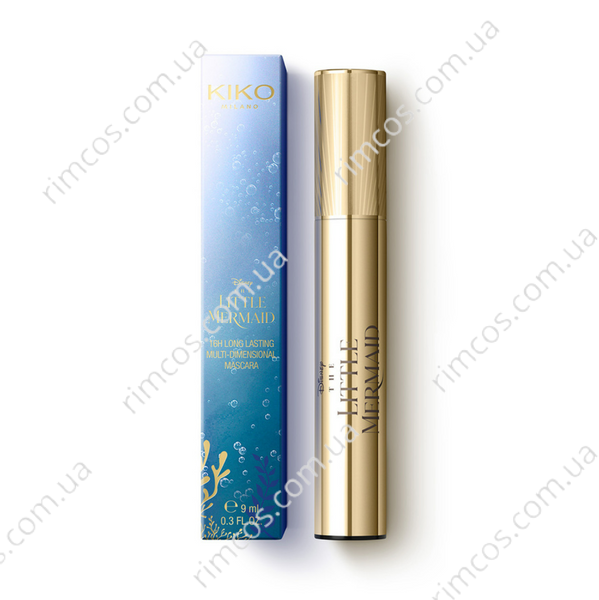 Тушь со стойким объемным эффектом Kiko Milano Disney - The Little Mermaid 16h Long Lasting Multi-Dimensional Mascara DTLM16LLMDM фото