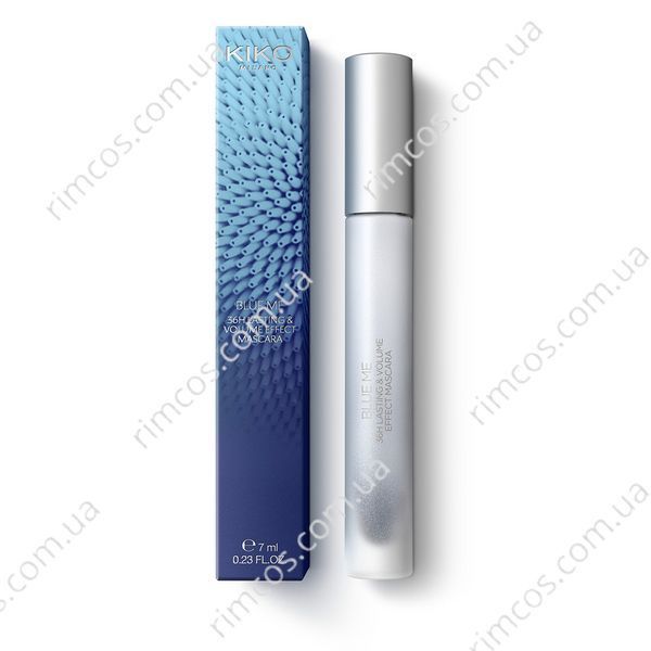 Туш для об'єму Kiko Milano Blue Me 36h Lasting & Volume Effect Mascara BM36HLVEM фото