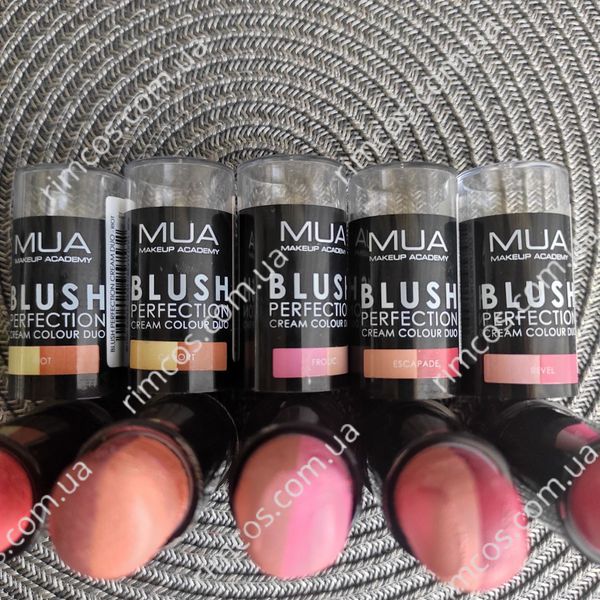 Кремові рум'яна в стіку MUA Perfection Duo Stick Blush 5,3г 3074131 фото