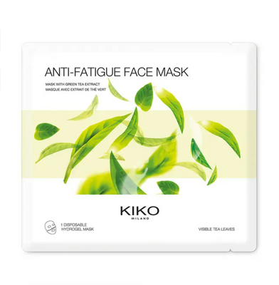 Одноразова гідрогелева маска для обличчя Kiko Milano Antifatigue Face Mask AFM01 фото