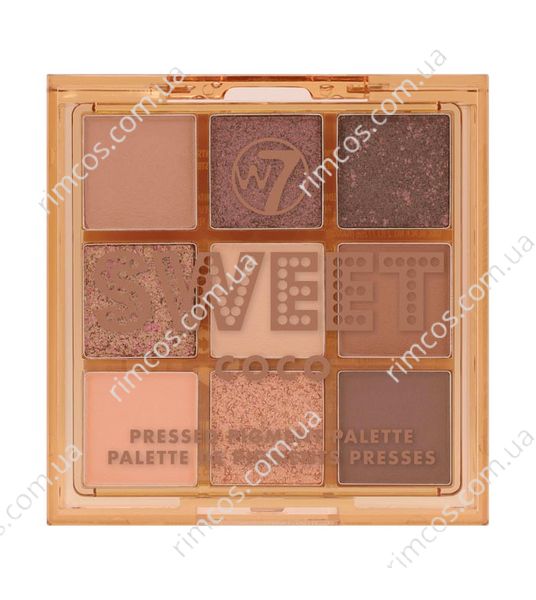 W7 Sweet Pressed Pigment Palettes  3444974 фото