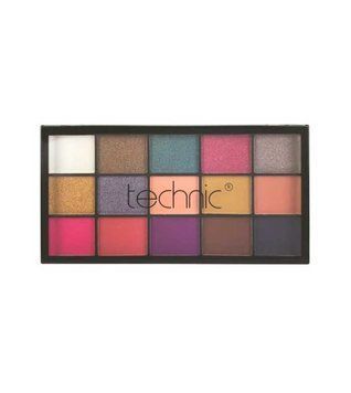 Technic 15 Colours Eyeshadow Palette 22г 3773655 фото
