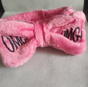 Косметическая махровая повязка на голову OMG SPA HEADBAND 1010 фото