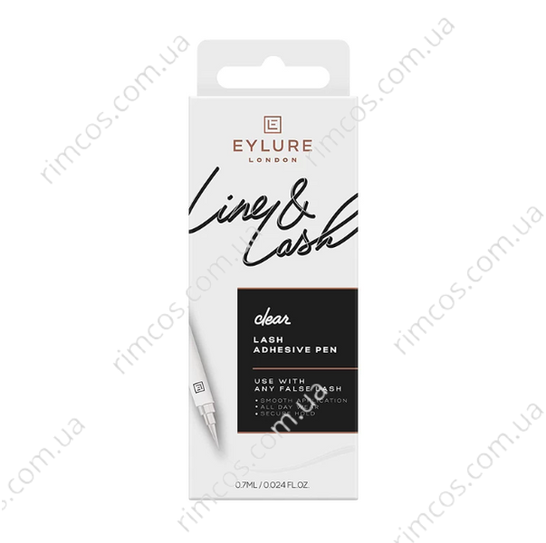 Клей-лайнер для накладних вій Eylure Line & Lash 2-In-1 Eyelash Adhesive Eyeliner 02340 фото
