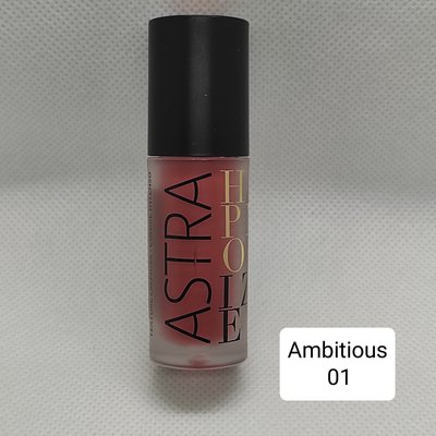 Стійка матова помада Astra Hypnotize Liquid Lipstick  01HA фото