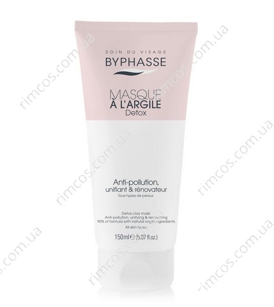 Очищуючі глиняні маски для обличчя Byphasse Masque A L'Argile Clay Mask Detox 3475003 фото