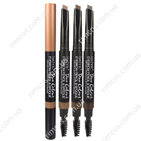 Олівець для брів Technic Eyebrow Pencil Duo Color Brush  3304430 фото