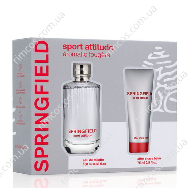 Sport Attitude Springfield 100 мл. edt + 75 мл. after shave balm SSA100 фото