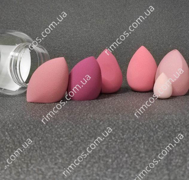 Набор из 6 спонжей для макияжа Technic Set of 6 makeup sponges TCSS6 фото